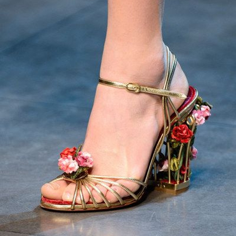 Luxury Bird Cage Women Sandals - Sandal Strappy Heeled review and price