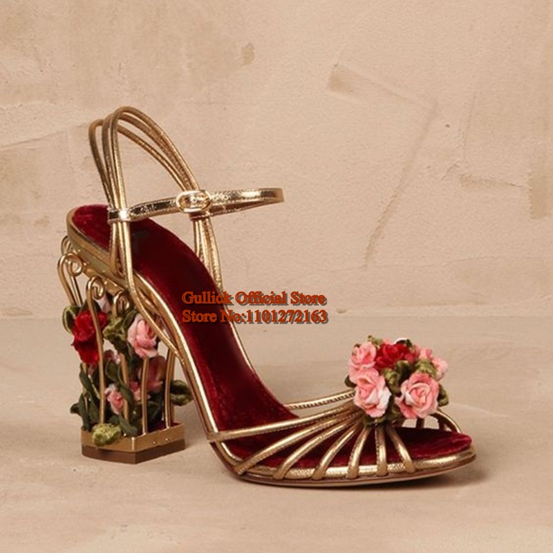 Luxury Bird Cage Women Sandals - Sandal Strappy Heeled review and price