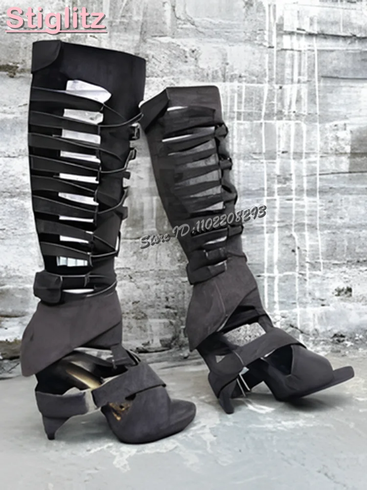 Retro Cross-tied Roman Sandals - Sandal Strappy Heeled review and price