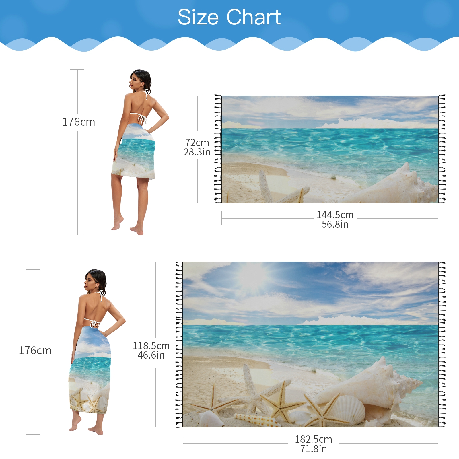 Sexy Women Chiffon Swimwear Pa - Cover Up Kaftan review and price
