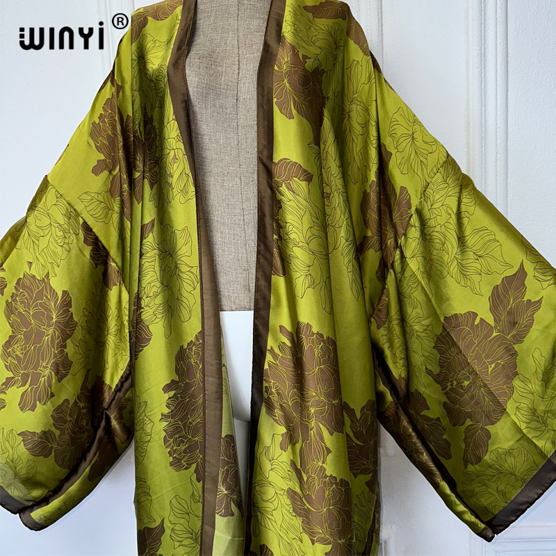 WINYI Africa boho print Kimono - Cover Up Kaftan review and price