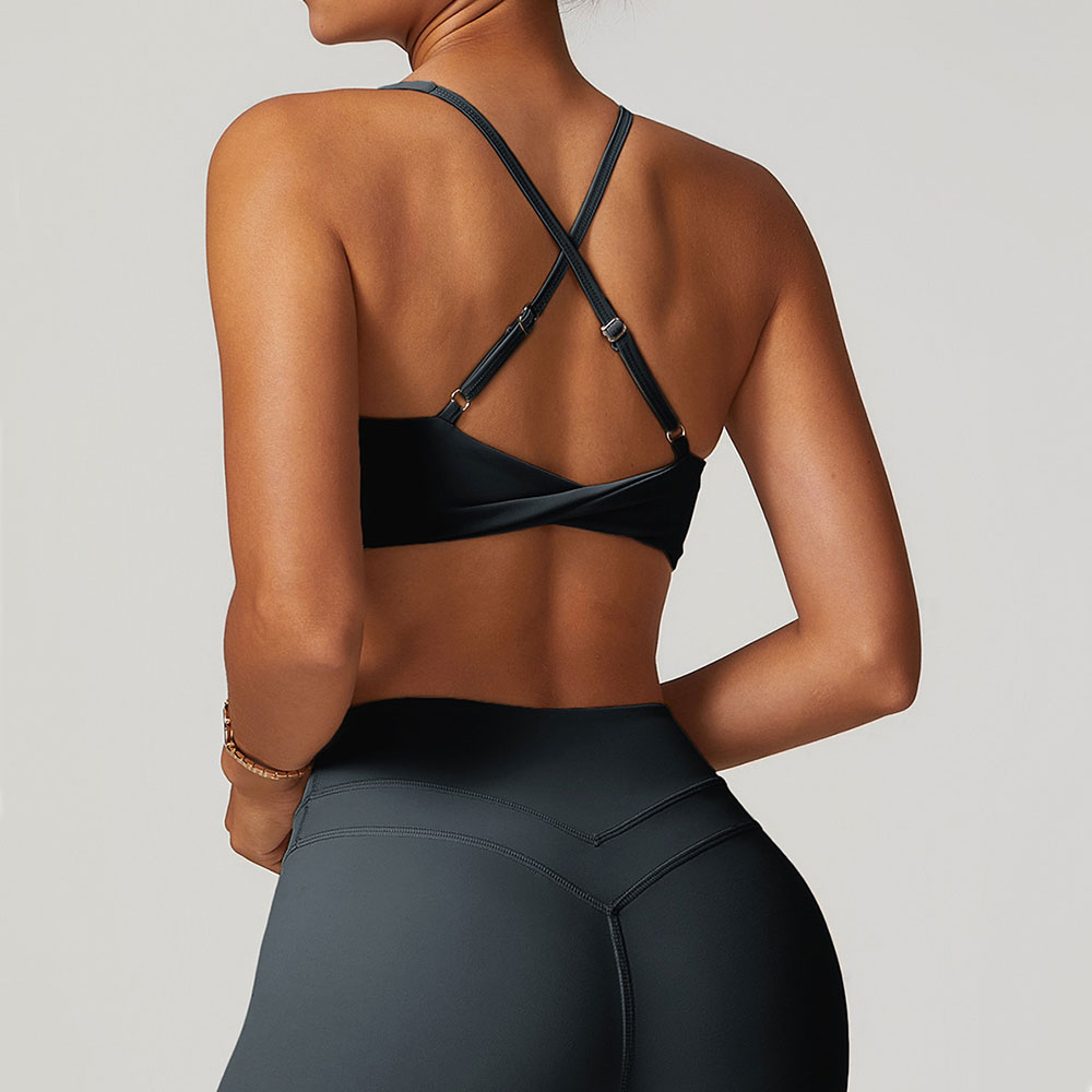 JUREN Sports Bra Women Fitness - Bralette Triangle Set review and price
