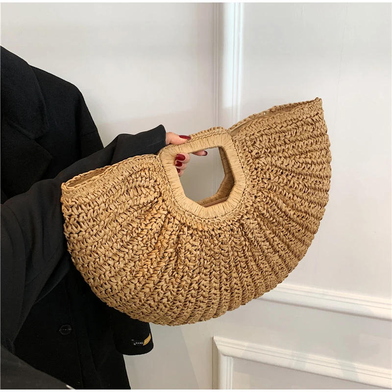 Popular Russian Woven Clutch H - Crochet Bag Raffia review and price