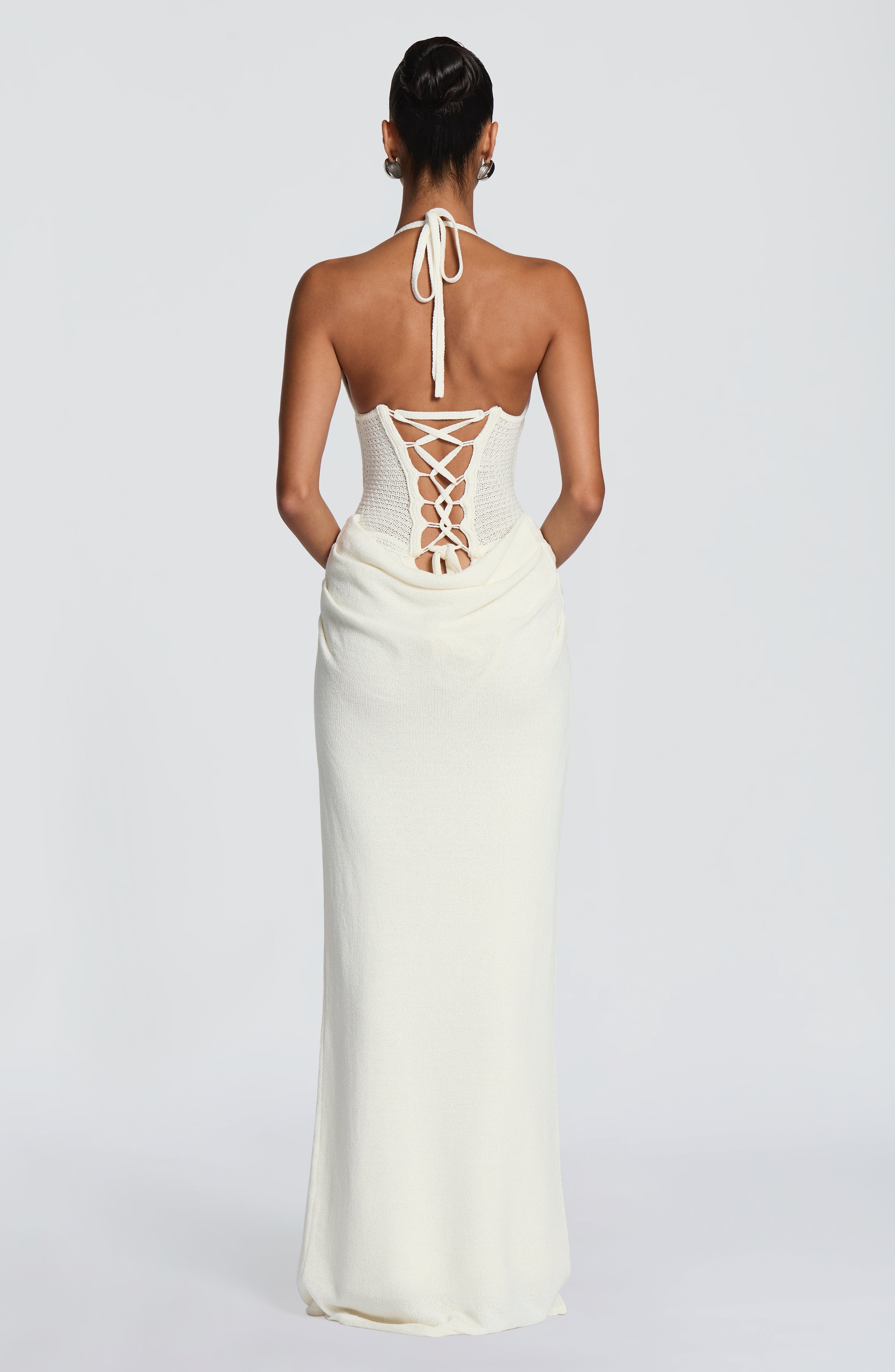 Boho Halter Knit Maxi Dress Ho - Maxi Dress Halter review and price