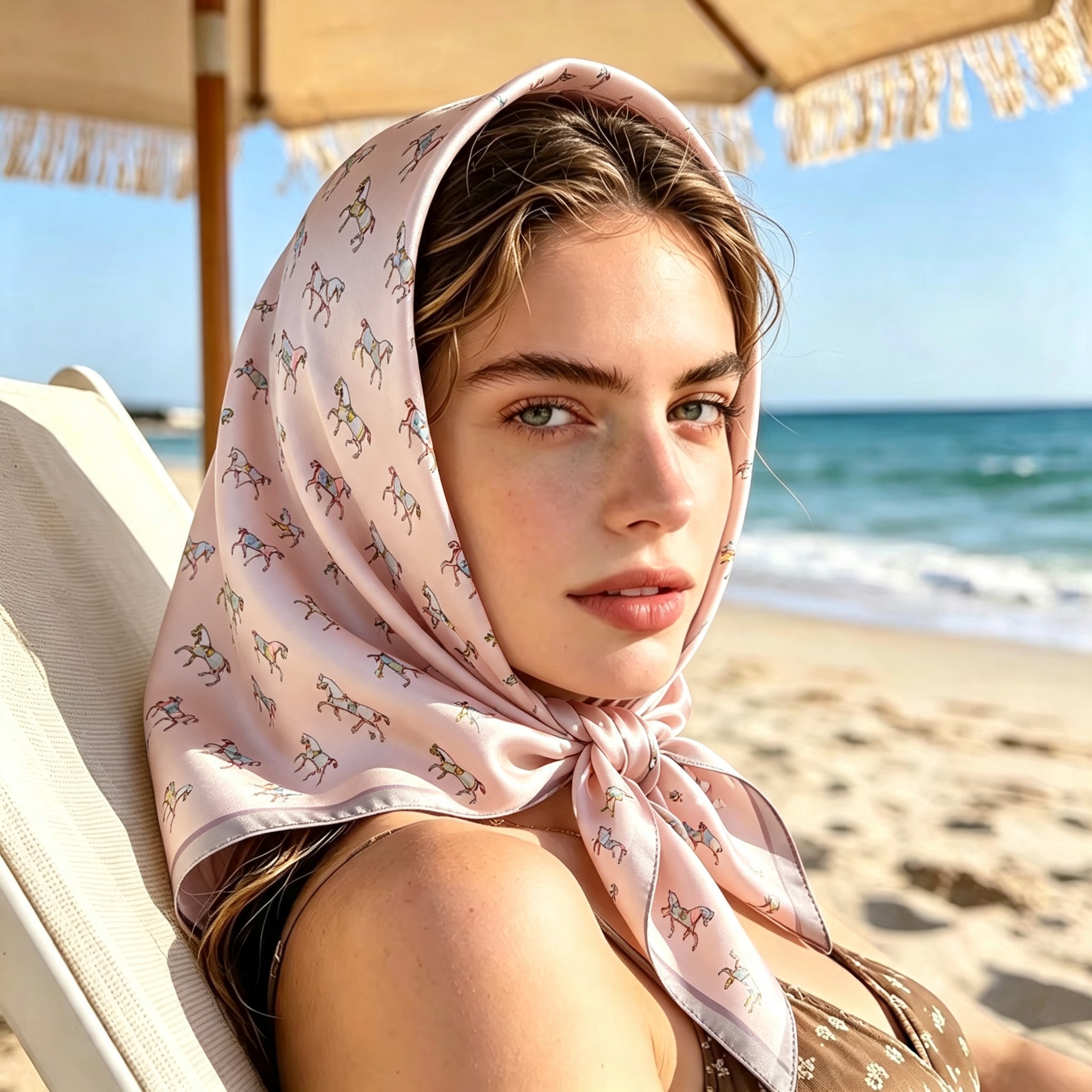 Summer Women's Imitation Silk  - Headband Summer Knit review and price