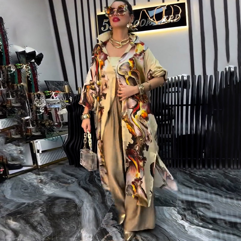 Women Pant Sets Print Shirts T - Linen Pant Wide review and price