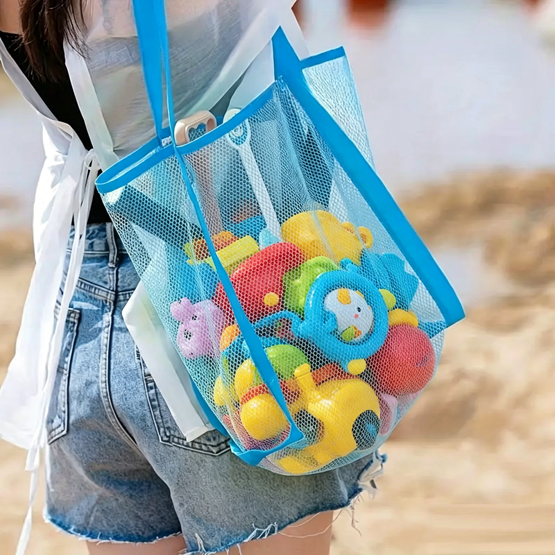 Multicolor Swimming Large Mesh - Tote Bag Beach review and price